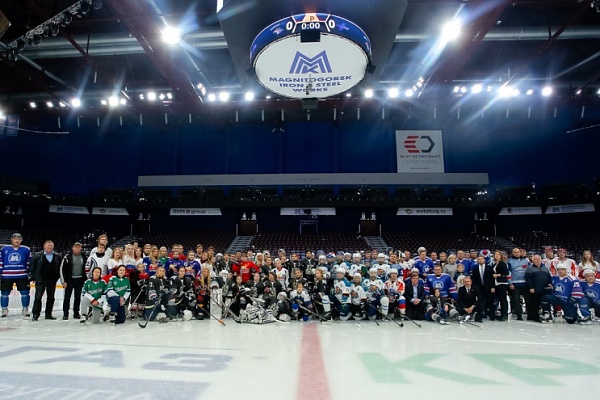 Квин-Гайва на турнире НХЛ в Магнитогорске