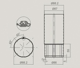 Труба соединительная OSNO
