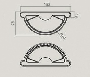 Заглушка желоба OSNO