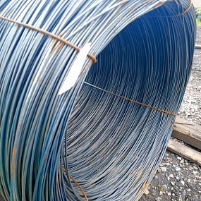 Арматура 6 гладкая круглая А1 (бухты)