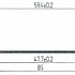 Штакетник металлический шириной 85 мм