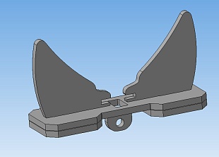 Якорь для лодки