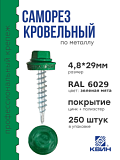 Саморез 4,8х29 SP RAL 6029 зеленая мята