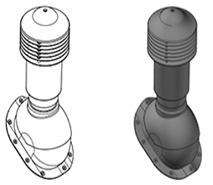 Труба вентиляционная