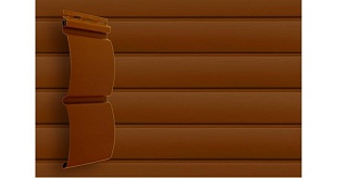 Виниловый сайдинг "Блок-хаус"